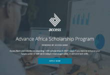 Access Bank Advance Africa Scholarship Program Udacity Scholarship 2021
