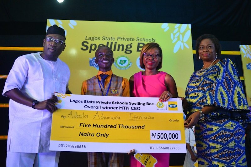 MTN Spelling Bee Over 8 million cash prizes to be won 2022