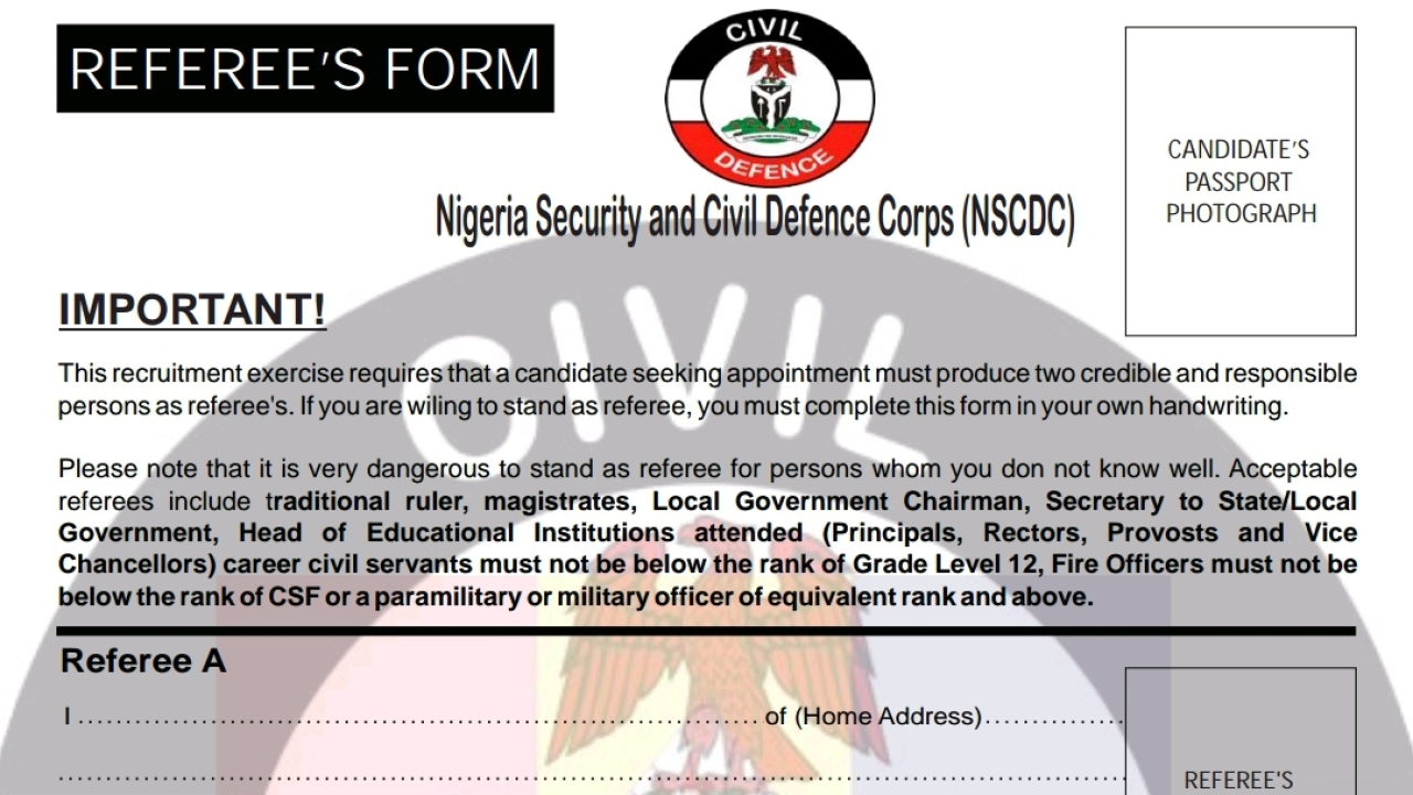Download Civil Defence Guarantor Form