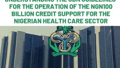 How to Apply CBN Credit support for the Healthcare sector Loan