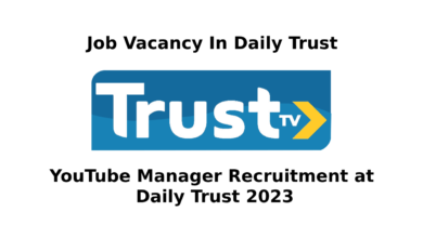 YouTube Manager Recruitment at Daily Trust 2023
