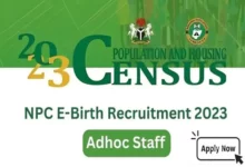 NPC Releases the Names of Shortlisted Applicants for Birth Registration