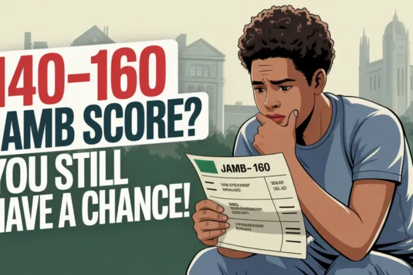Scored 140–160 in JAMB 2026?