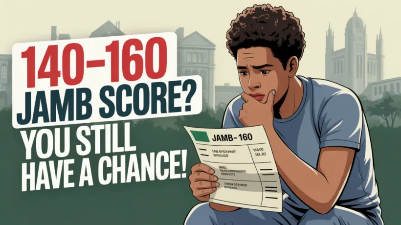 Scored 140–160 in JAMB 2026?